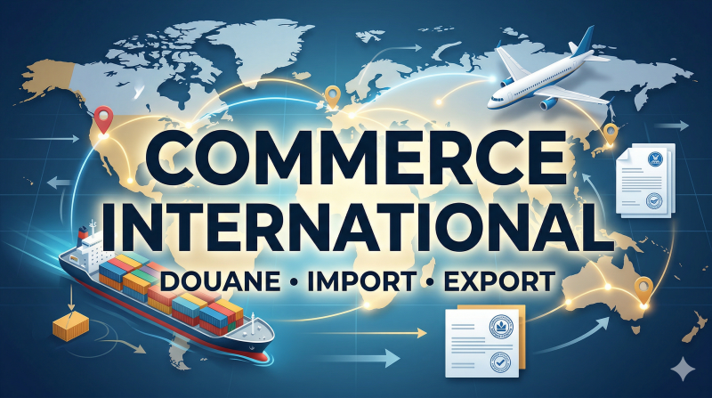 Commerce International  ( + offert : Déclarent en Douane)