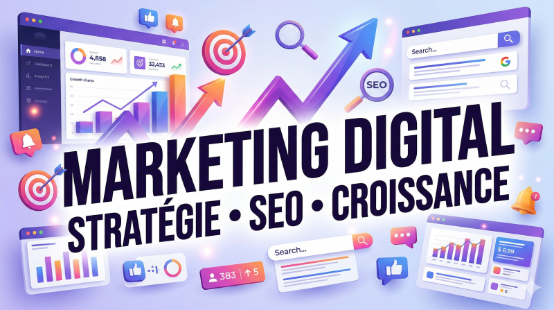 Marketing Digital, stratégique & SEO