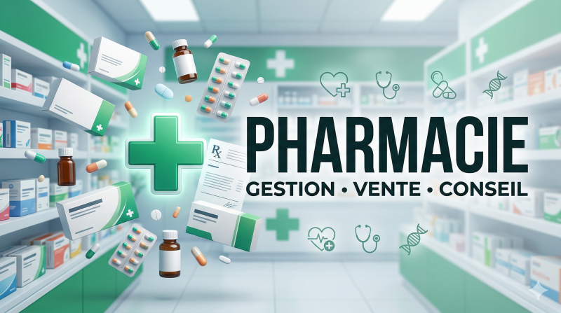 Gérant(e) & vendeur(se) pharmacie - Entreprise